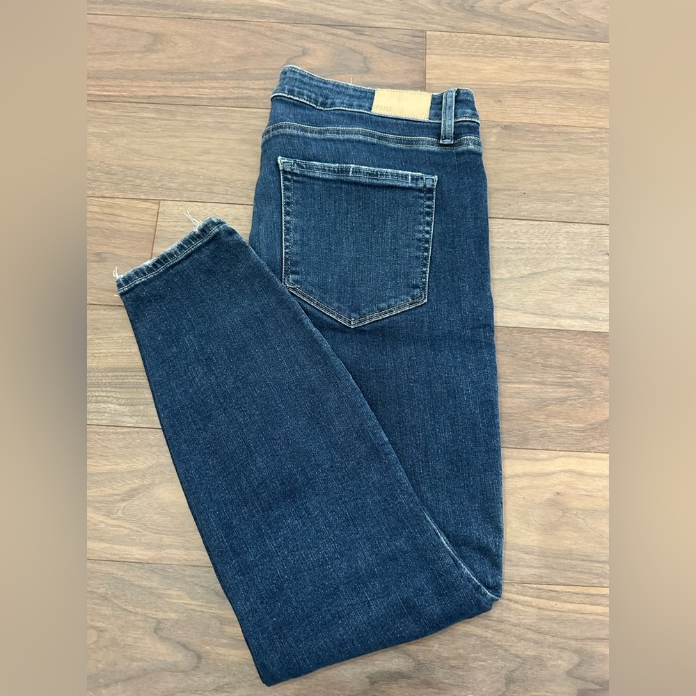 PAIGE Dark Blue Skinny Jeans